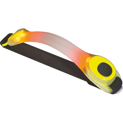Sicherheits LED Armband Pittsburgh,gelb, A-Nr.: 341208 - 03