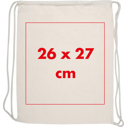 Baumwollsportbeutel Suva, A-Nr.: 3466 - 04 Baumwollsportbeutel Suva, A-Nr.: 3466 - 04