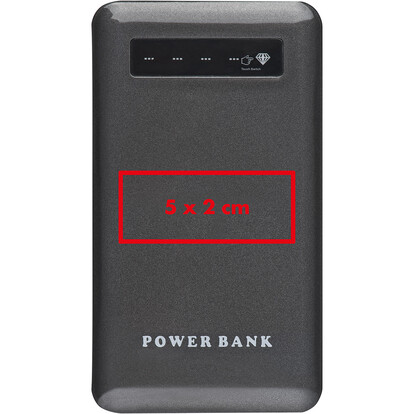 Powerbank 4.000mAh Kingsville,grau, A-Nr.: 351407 - 02
