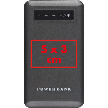 Powerbank 4.000mAh Kingsville,grau, A-Nr.: 351407 - 03