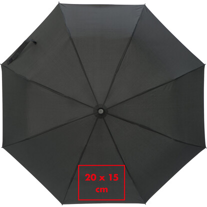 Taschensturmschirm Bixby,schwarz, A-Nr.: 351903 - 04