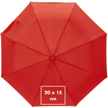Taschensturmschirm Bixby,rot, A-Nr.: 351905 - 04
