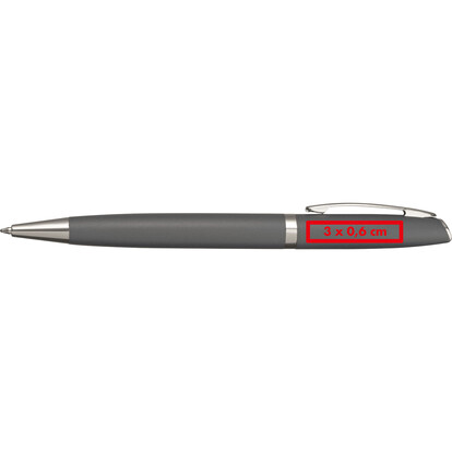 Metall Kugelschreiber Port Elizabeth,anthrazit, A-Nr.: 354977 - 04