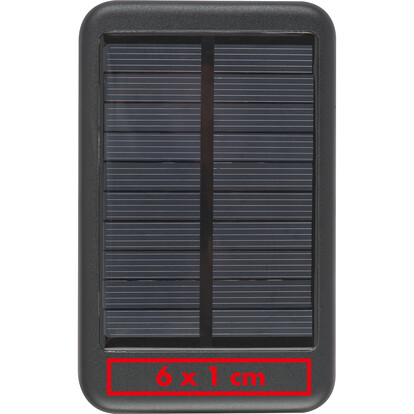 Solarpowerbank 4.000mAh Philadelphia,schwarz, A-Nr.: 355903 - 04