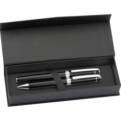 Metall Schreibset Karlovac,schwarz, A-Nr.: 361403 - 02