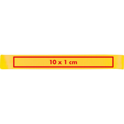 Veranstaltungsbändchen Mansfield,gelb, A-Nr.: 363808 - 04