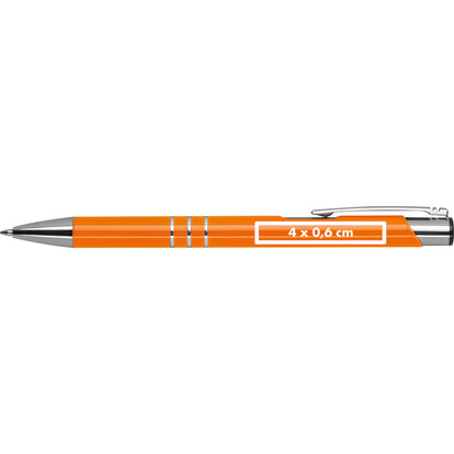 Metall Kugelschreiber Las Palmas,orange, A-Nr.: 363910 - 04