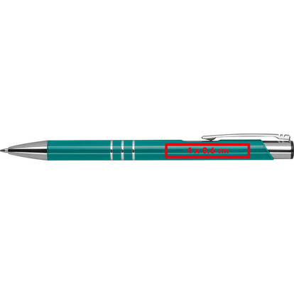 Metall Kugelschreiber Las Palmas,türkis, A-Nr.: 363914 - 04