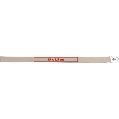Lanyard Mannheim,beige, A-Nr.: 364513 - 04