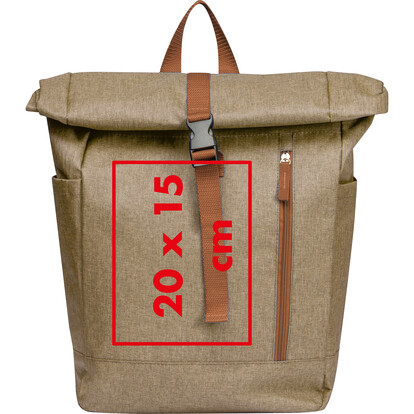 Rucksack Salzburg,beige, A-Nr.: 365913 - 04