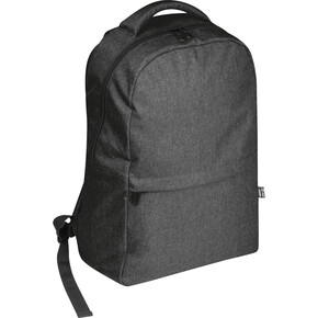 RPET Rucksack Rimini,schwarz, A-Nr.: 366003 - 01 RPET Rucksack Rimini,schwarz, A-Nr.: 366003 - 01