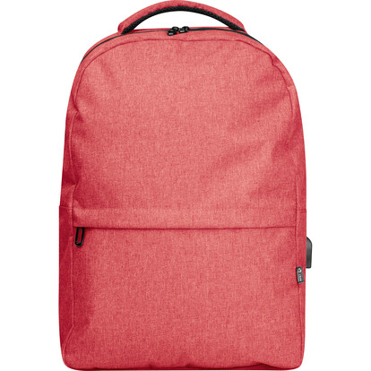 RPET Rucksack Rimini,rot, A-Nr.: 366005 - 03