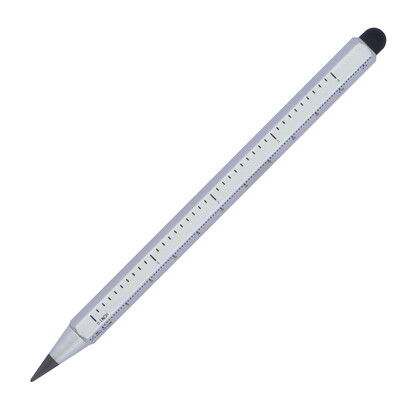 Tintenloser Schreibstift Halmstad,grau, A-Nr.: 366307 - 02