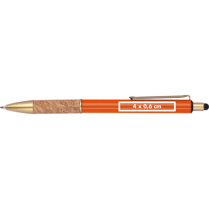 Metall Kugelschreiber Capri,orange, A-Nr.: 369010 - 04