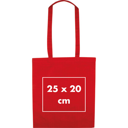 Bio Baumwolltasche Barnsley,rot, A-Nr.: 370605 - 04