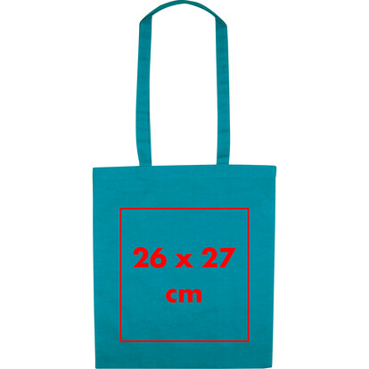 Bio Baumwolltasche Barnsley,türkis, A-Nr.: 370614 - 03