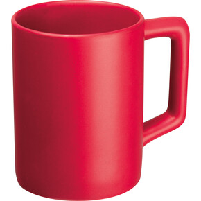 Keramiktasse Bradford,rot, A-Nr.: 372805 - 01 Keramiktasse Bradford,rot, A-Nr.: 372805 - 01