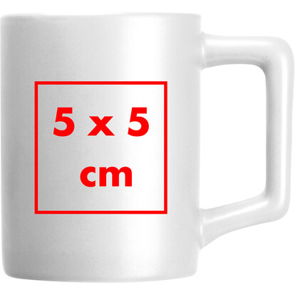 Keramiktasse Bradford,weiss, A-Nr.: 372806 - 04
