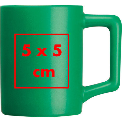 Keramiktasse Bradford,grün, A-Nr.: 372809 - 04