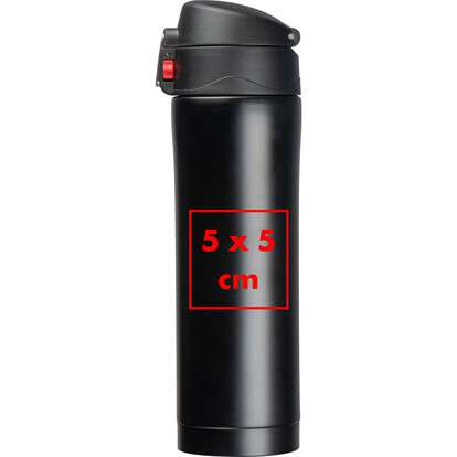 Isolierflasche Bucharest,schwarz, A-Nr.: 372903 - 04