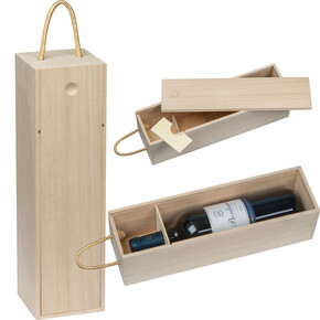 Weinkiste Davenport,beige, A-Nr.: 373213 - 01 Weinkiste Davenport,beige, A-Nr.: 373213 - 01