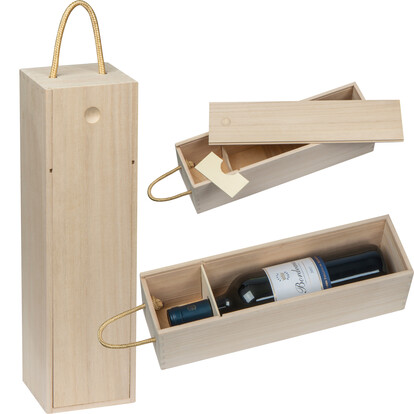Weinkiste Davenport,beige, A-Nr.: 373213 - 01
