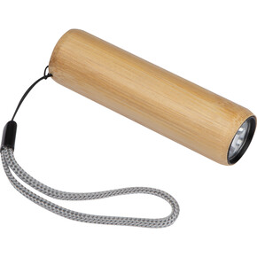 Bambus Taschenlampe Dundee,beige, A-Nr.: 373313 - 01 Bambus Taschenlampe Dundee,beige, A-Nr.: 373313 - 01