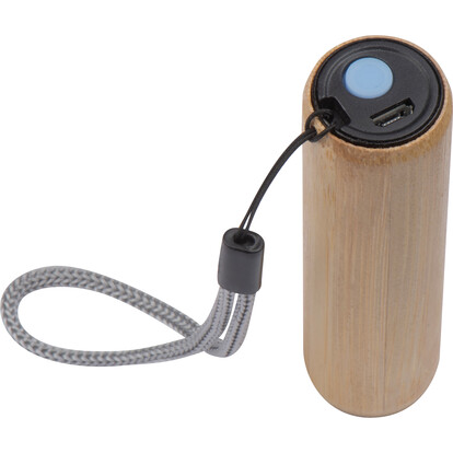 Bambus Taschenlampe Dundee,beige, A-Nr.: 373313 - 02