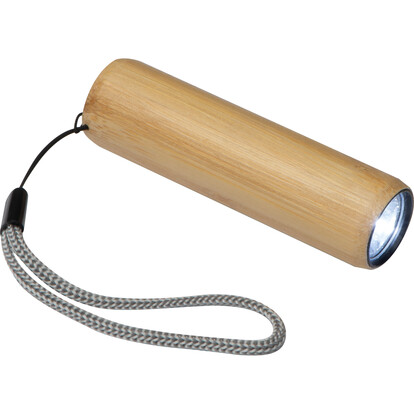 Bambus Taschenlampe Dundee,beige, A-Nr.: 373313 - 03