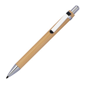 Tintenloser Bambusstift Helsingborg, beige, A-Nr.: 373913 - 01
