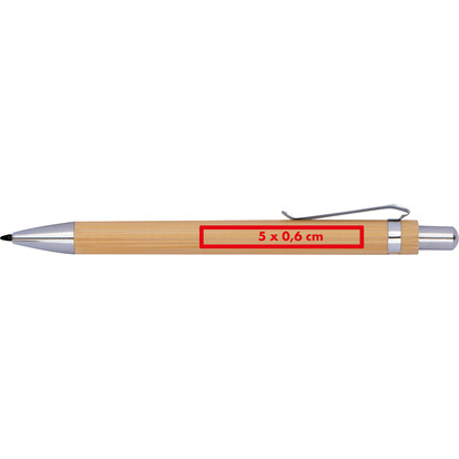 Tintenloser Bambusstift Helsingborg, beige, A-Nr.: 373913 - 04 Tintenloser Bambusstift Helsingborg, beige, A-Nr.: 373913 - 04