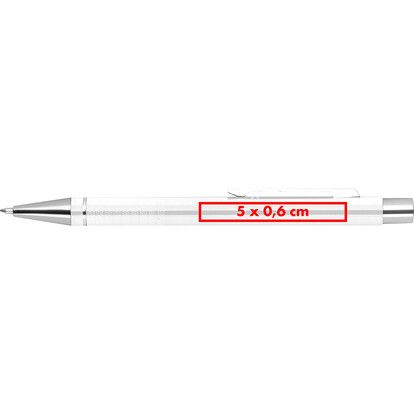 Semi Gelschreiber Almeira,weiss, A-Nr.: 374106 - 04