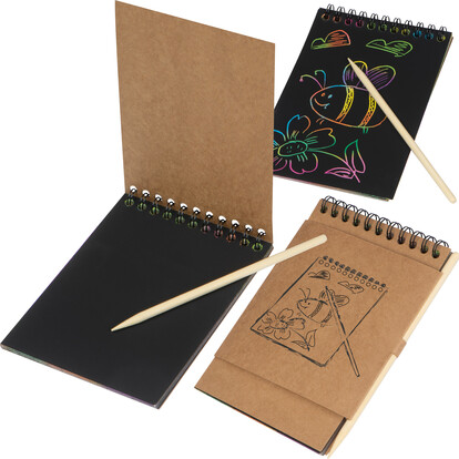 Malblock mit Kratzpapier Bangkok, A-Nr.: 3745 - 01 Malblock mit Kratzpapier Bangkok, A-Nr.: 3745 - 01