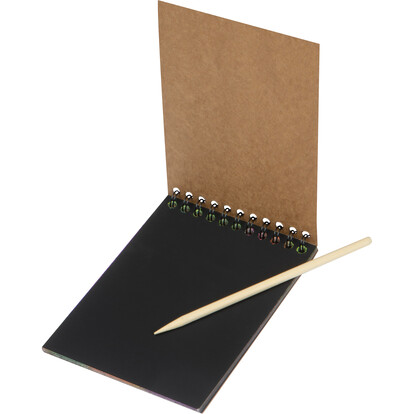 Malblock mit Kratzpapier Bangkok,beige, A-Nr.: 374513 - 03