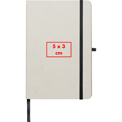 A5 Notizbuch Izmir,beige, A-Nr.: 374713 - 04