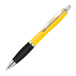 Recycelter ABS Kugelschreiber Lima,gelb, A-Nr.: 374908 - 01 Recycelter ABS Kugelschreiber Lima,gelb, A-Nr.: 374908 - 01