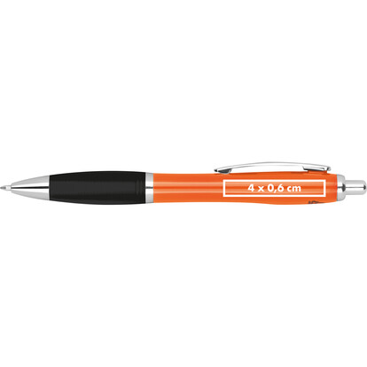 Recycelter ABS Kugelschreiber Lima,orange, A-Nr.: 374910 - 04