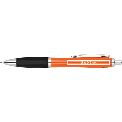 Recycelter ABS Kugelschreiber Lima,orange, A-Nr.: 374910 - 05