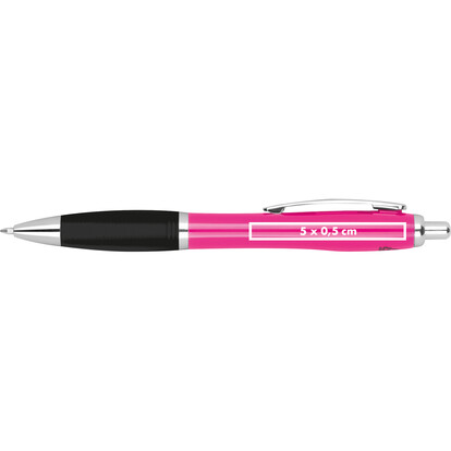 Recycelter ABS Kugelschreiber Lima,pink, A-Nr.: 374911 - 05