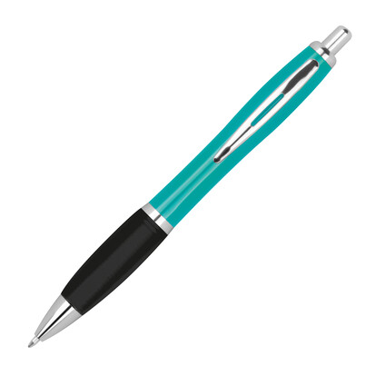 Recycelter ABS Kugelschreiber Lima,türkis, A-Nr.: 374914 - 03