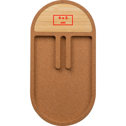 Deskorganizer mit Ladestation Lancaster,beige, A-Nr.: 375213 - 04