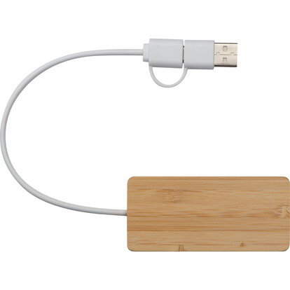 USB Hub Kuala Lumpur,beige, A-Nr.: 375413 - 02