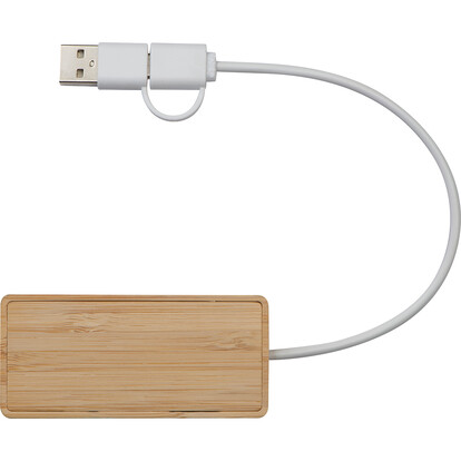 USB Hub Kuala Lumpur,beige, A-Nr.: 375413 - 05