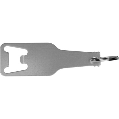 Flaschenöffner aus recyceltem Aluminim Malmö,grau, A-Nr.: 376407 - 03