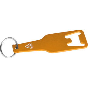Flaschenöffner aus recyceltem Aluminim Malmö,orange, A-Nr.: 376410 - 01