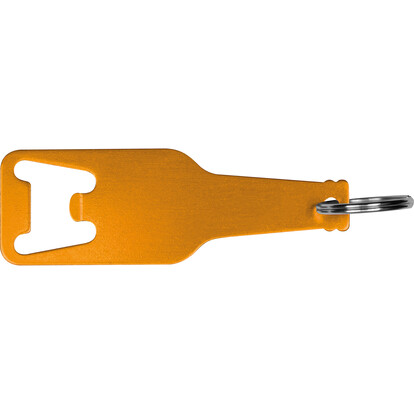 Flaschenöffner aus recyceltem Aluminim Malmö,orange, A-Nr.: 376410 - 03
