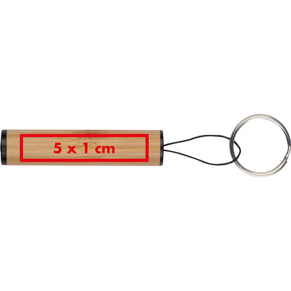 Bambus Taschenlampe Mallorca,beige, A-Nr.: 378513 - 05