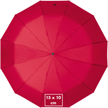 Taschen Sturmschirm Omaha,rot, A-Nr.: 381905 - 04