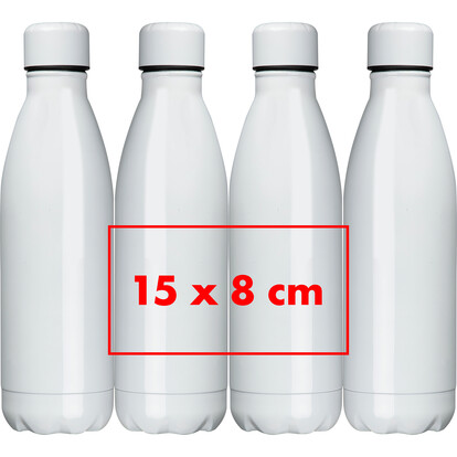 Sublimationsflasche Santiago,weiss, A-Nr.: 382806 - 04