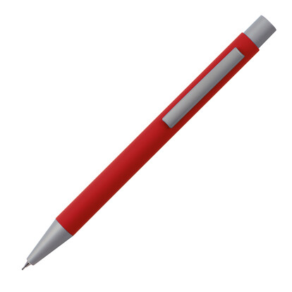Druckbleistift Ancona,rot, A-Nr.: 386905 - 03